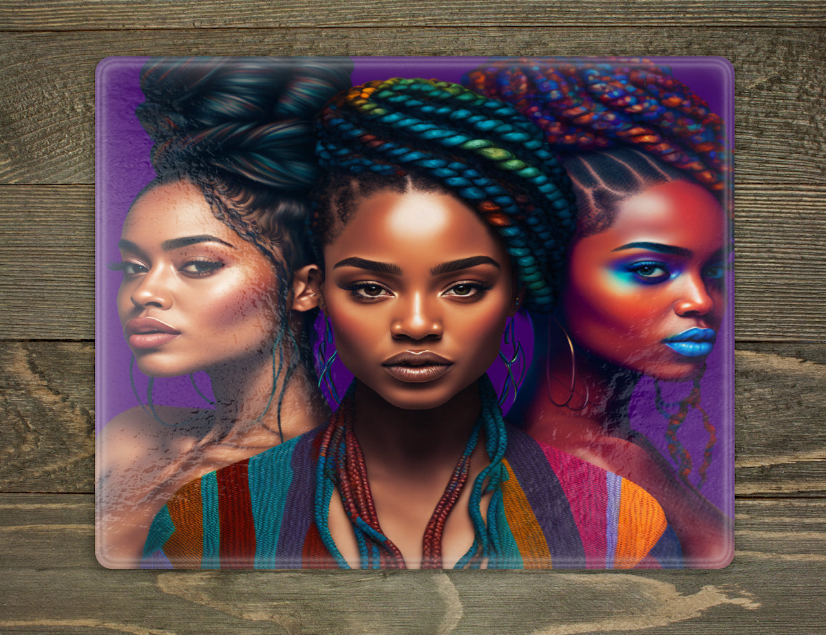 Trio In Color Cutting Board