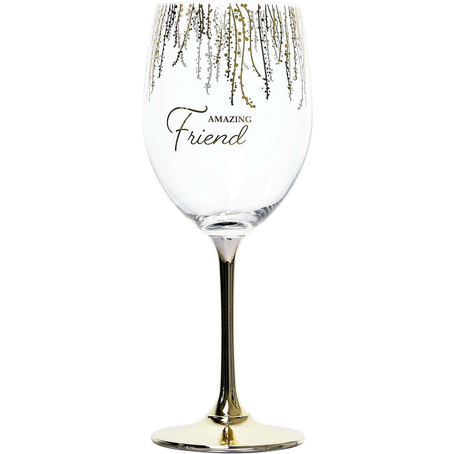 Friend - Gift Boxed 19 oz Crystal Wine Glass