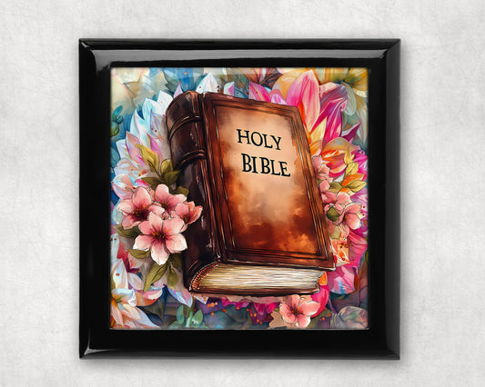 The Holy Bible Keepsake Box