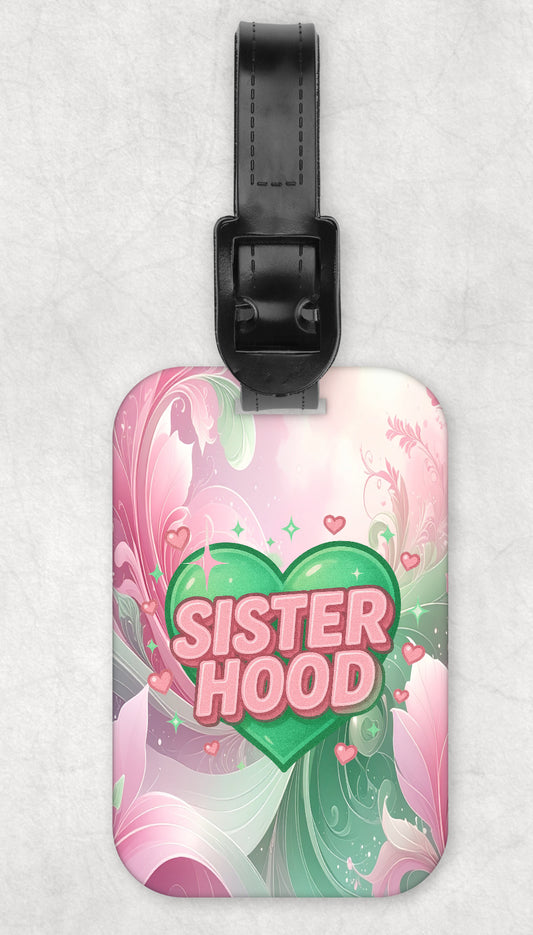 Loving Heart Sisterhood Luggage Tag