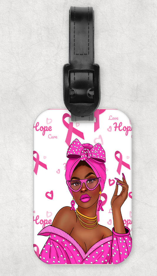 Cancer Awareness Luggage Tag