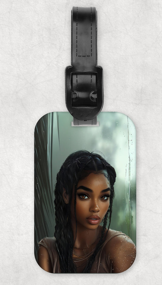 Rain Luggage Tag