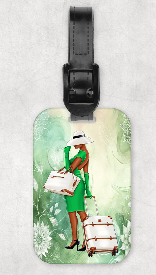 Travel Time Luggage Tag