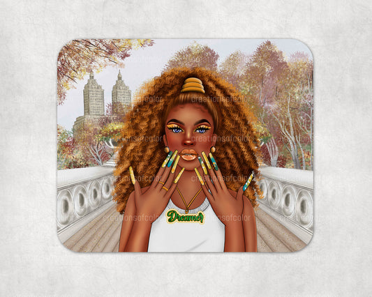 On The Bridge Mousepad