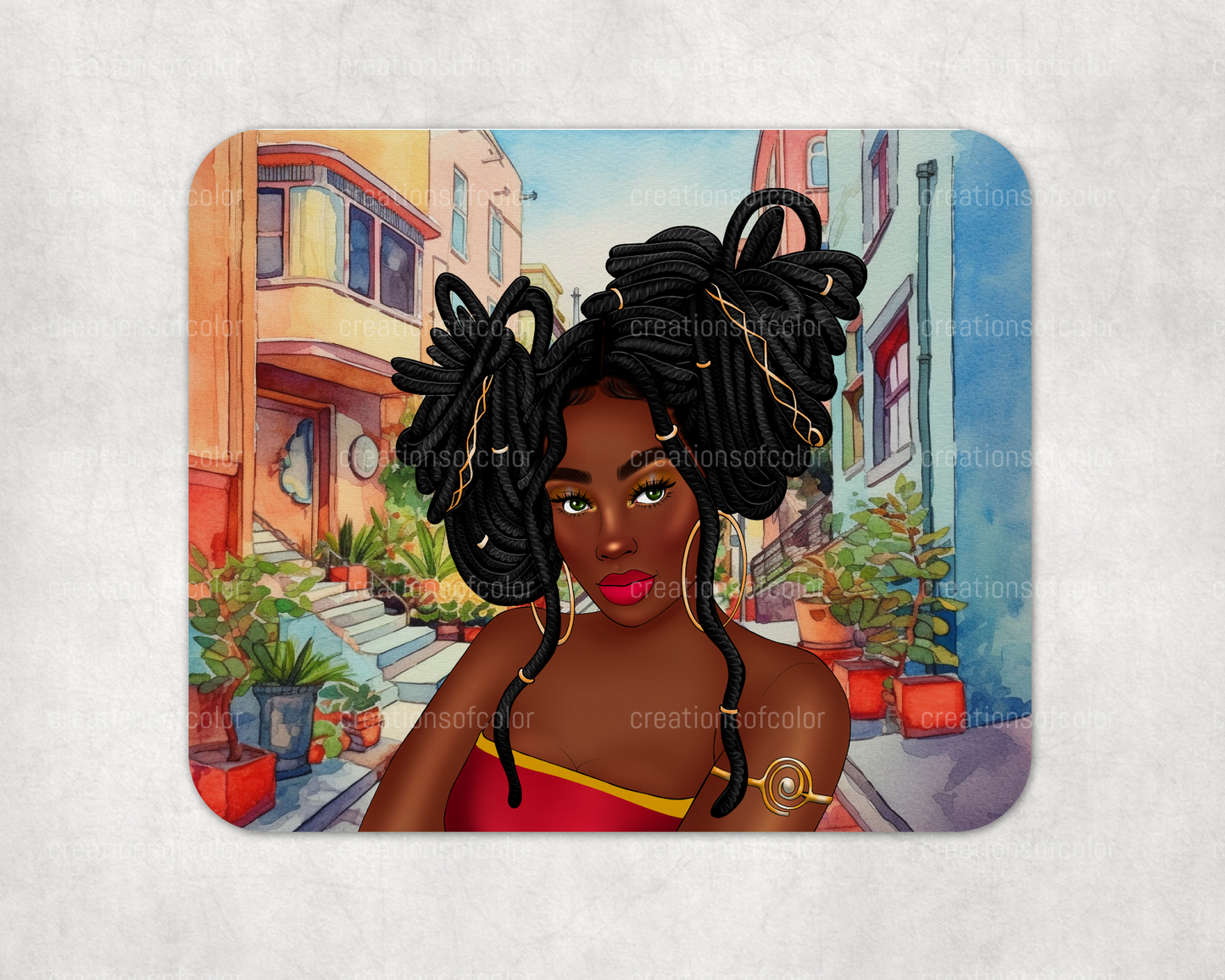 In The Town Mousepad