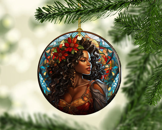 Lady In Winter Ornament