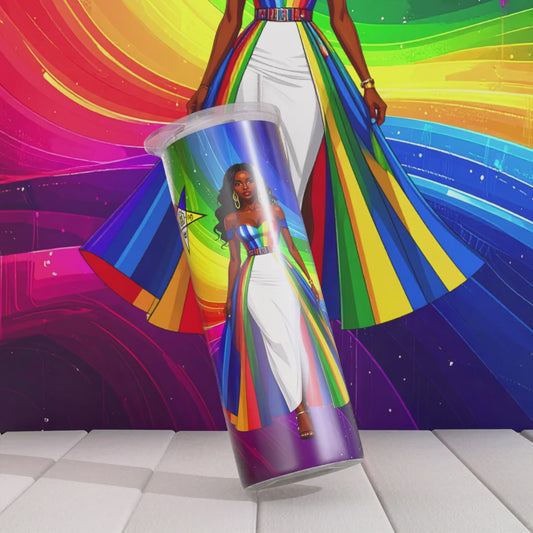 Glamorous OES Skinny Tumbler