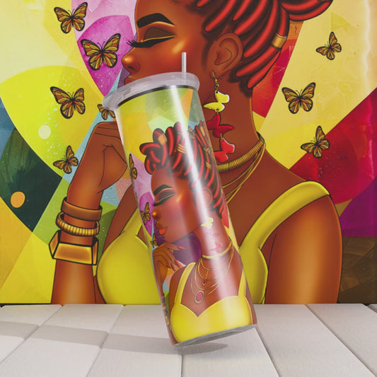 Butterflies Skinny Tumbler