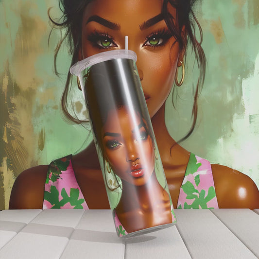 Emerald Skinny Tumbler