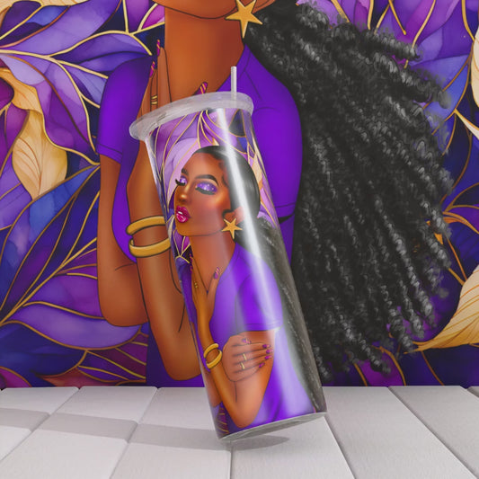 Gratitude Skinny Tumbler