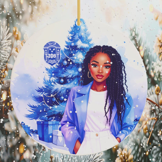 Zeta Sisterly Love Ornament