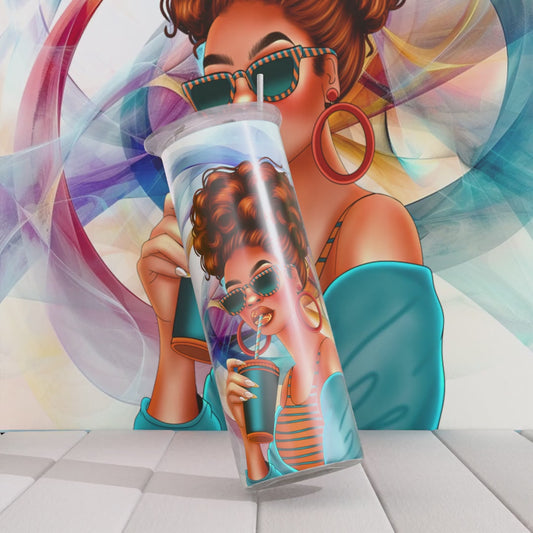 Time Out Skinny Tumbler