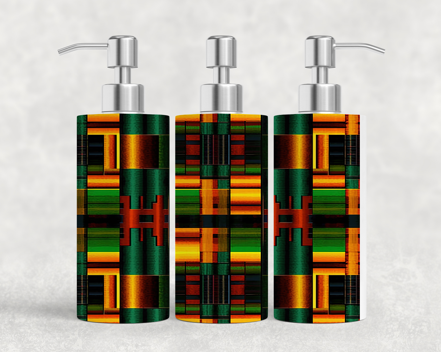 Kente Two Soap & Lotion Dispenser