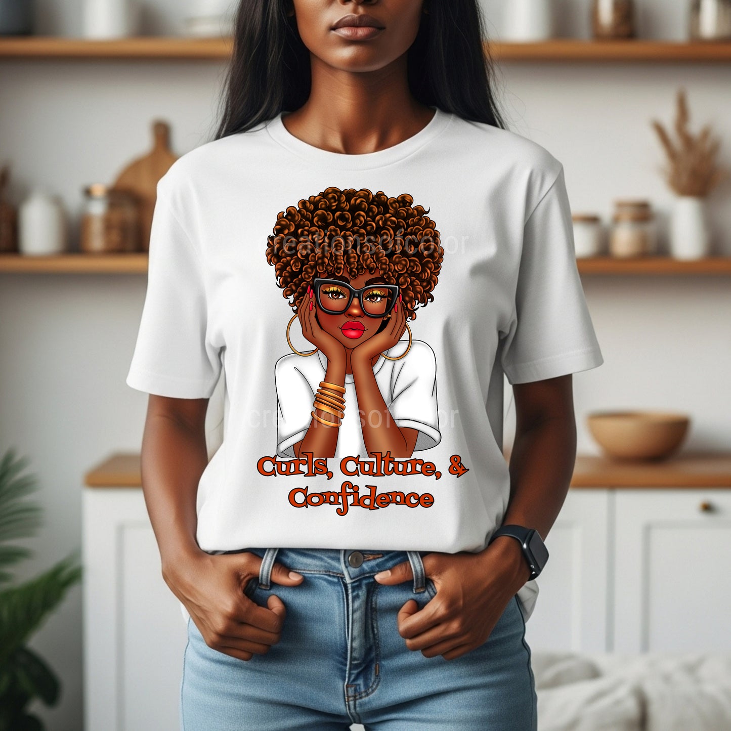 Curls Culture And Confidence T-Shirt