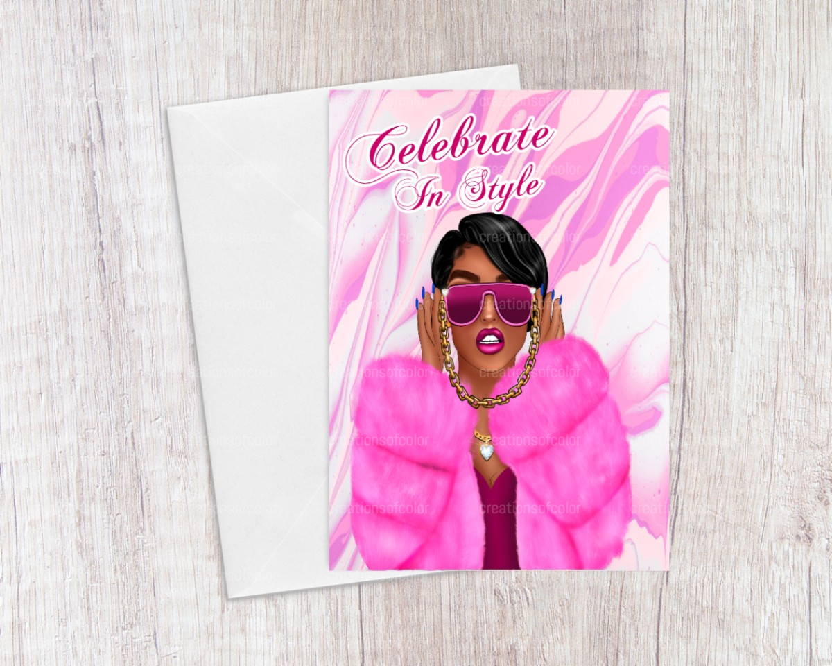 In Style Birthday Card