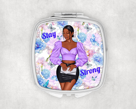 Stay Strong Compact Mirror