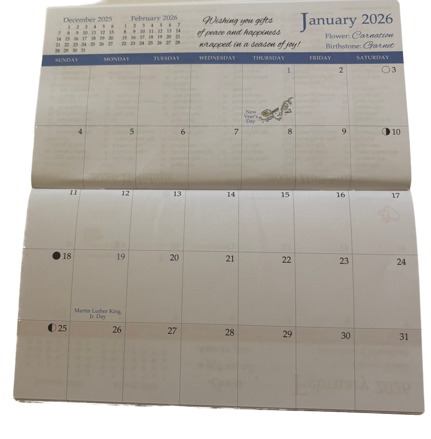 Charm 2026-2027 Checkbook Planner
