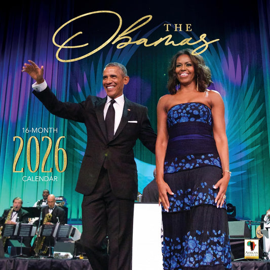 The Obamas 2026 Wall Calendar