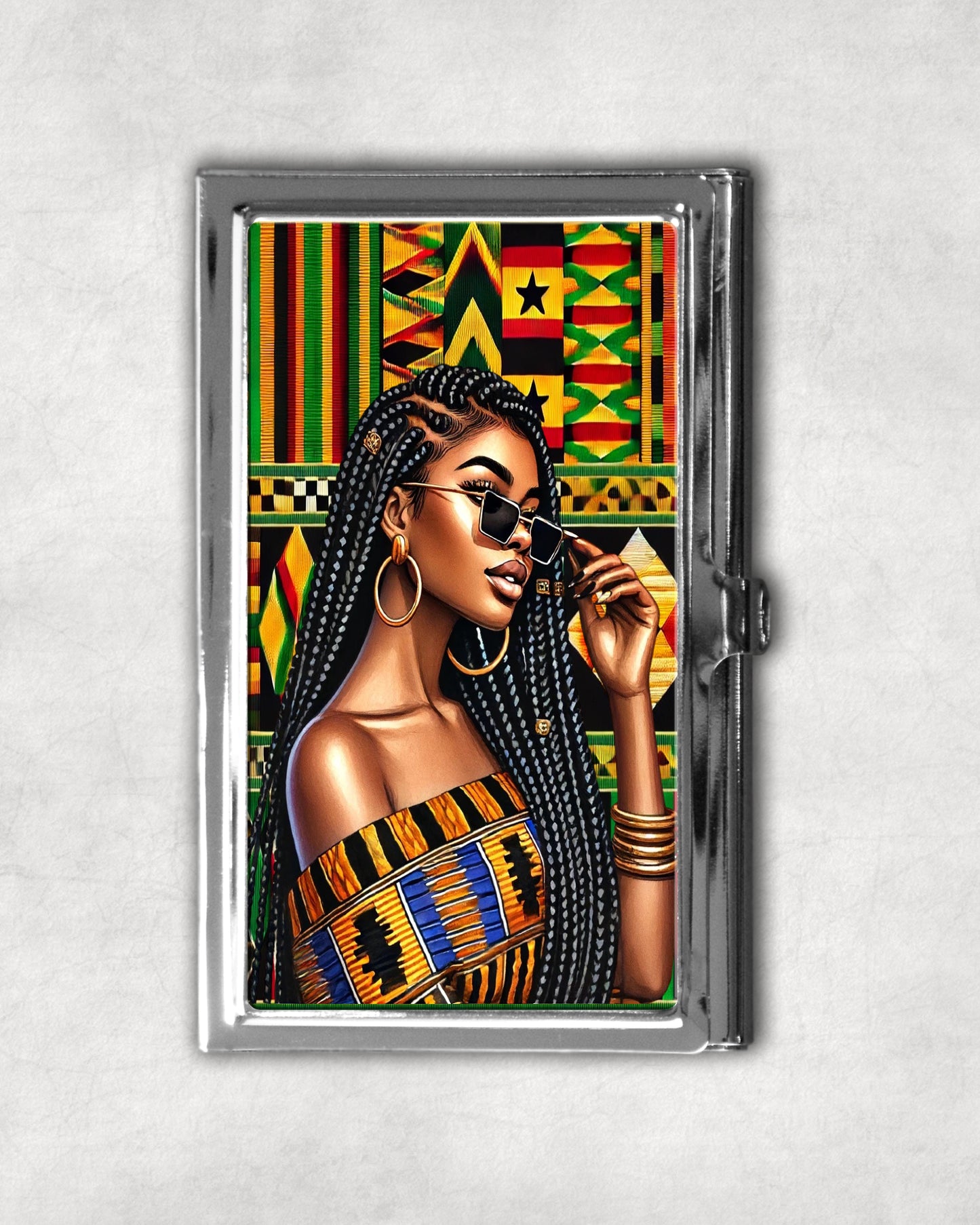 Afrocentric Business Card Holder