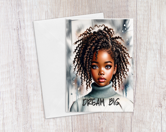 Dream Big Greeting Card