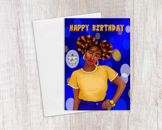 SGR Sisterhood Birthday Greeting Cards