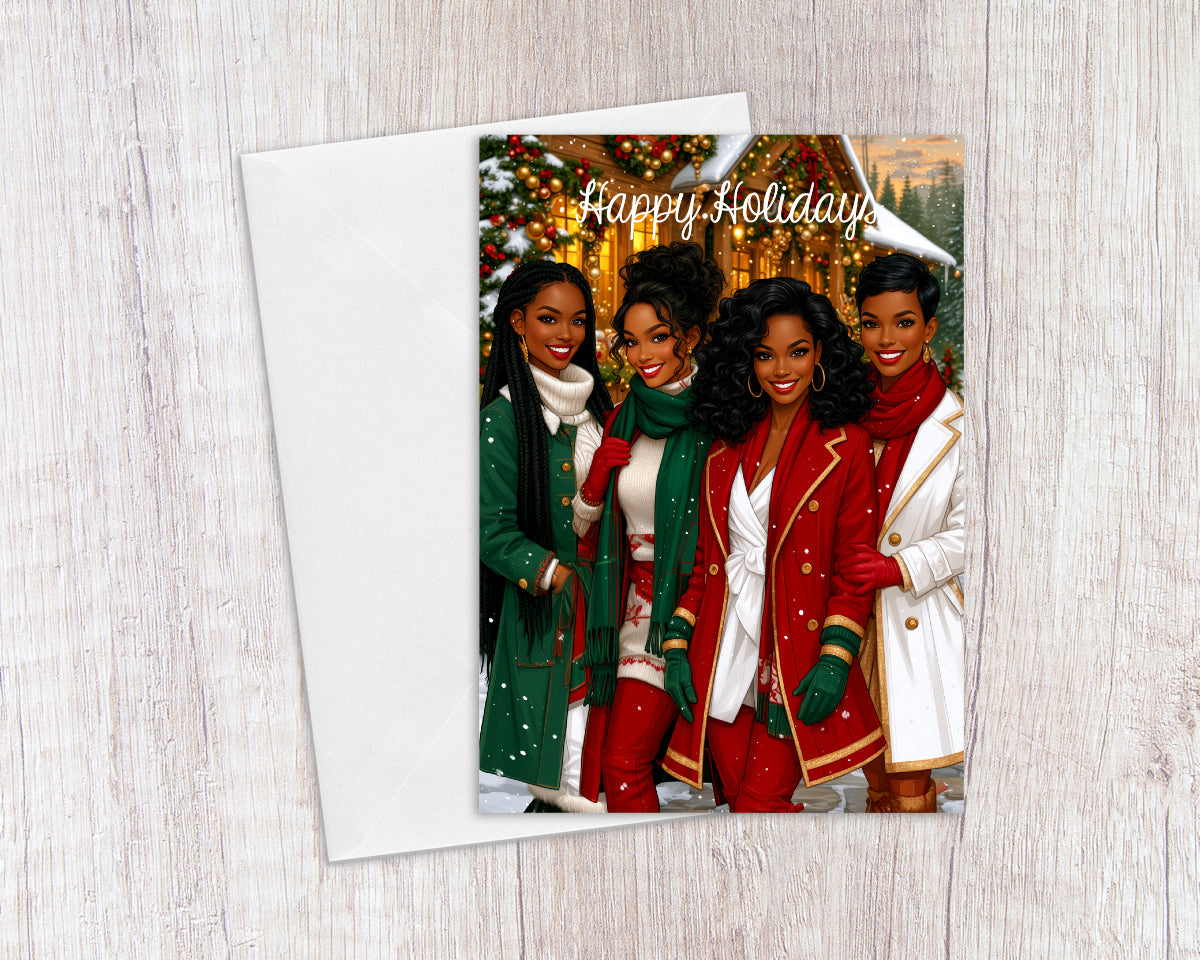 Happy Holidays Together This Christmas Card
