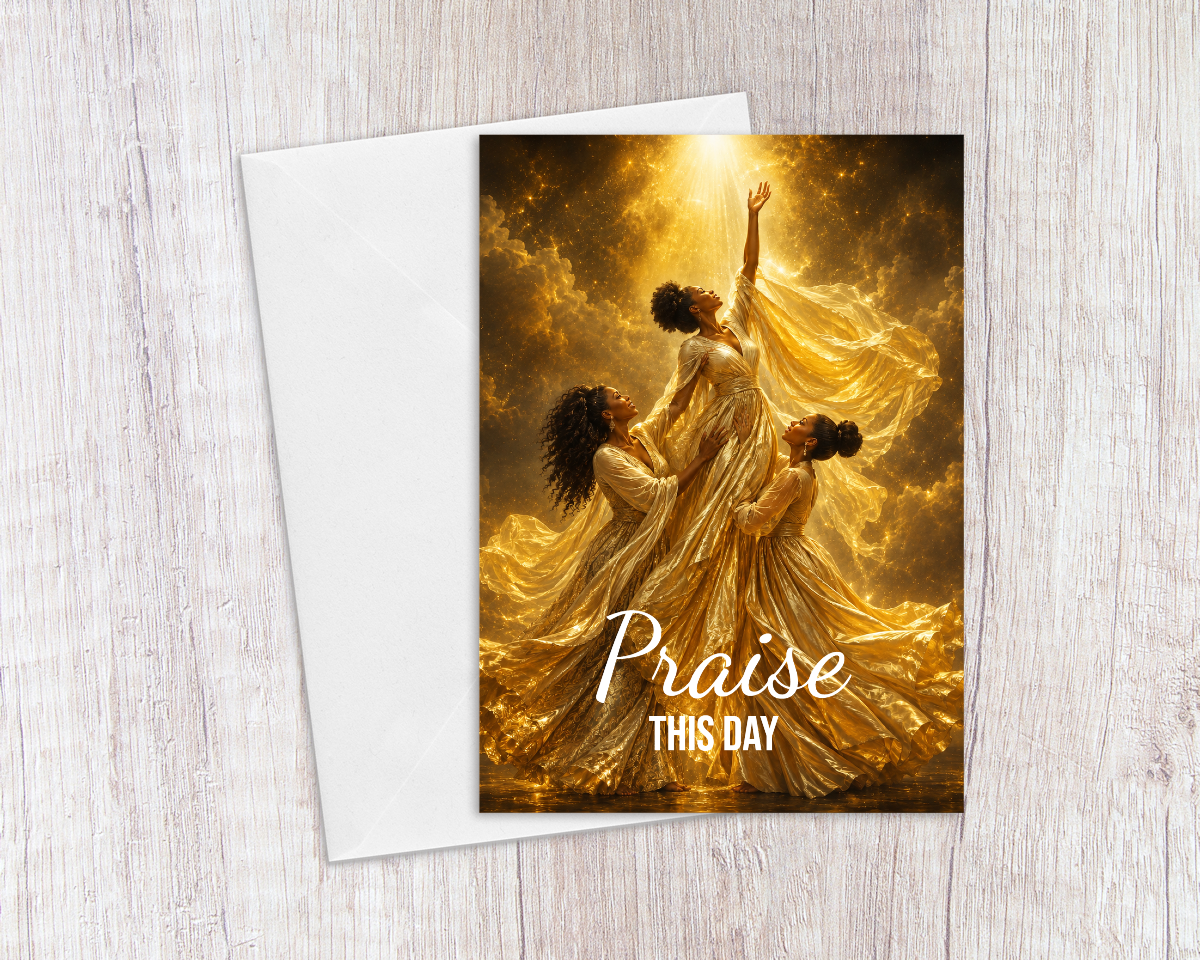 Praise This Day Christmas Card