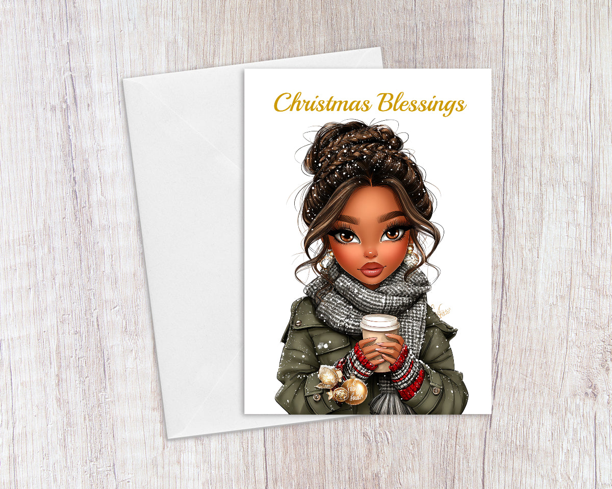 Christmas Blessings To You and Yours Card