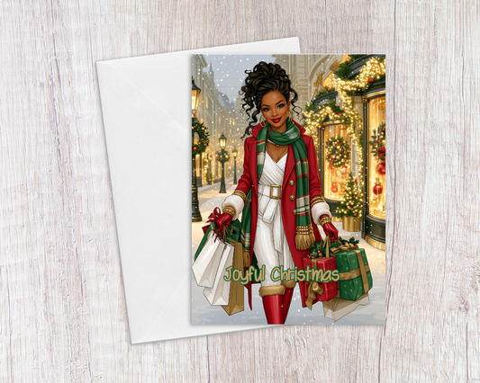 Wishing A Joyful Christmas Card