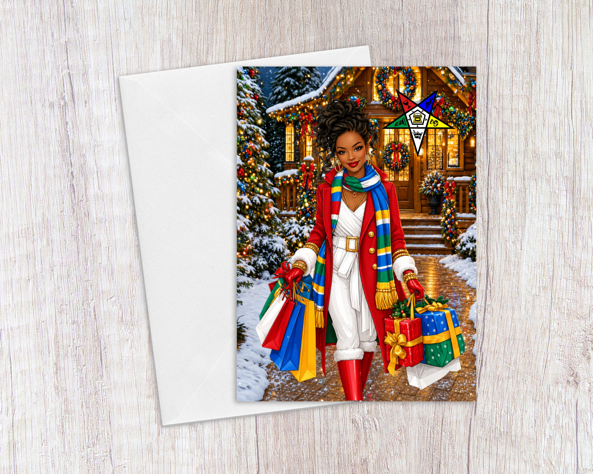 Christmas Together OES Holiday Card