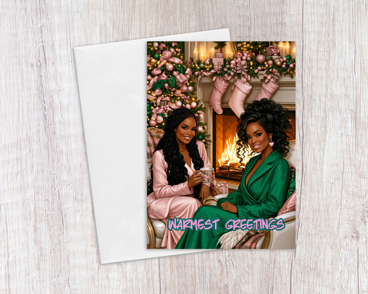 Warmest Greetings Christmas Card
