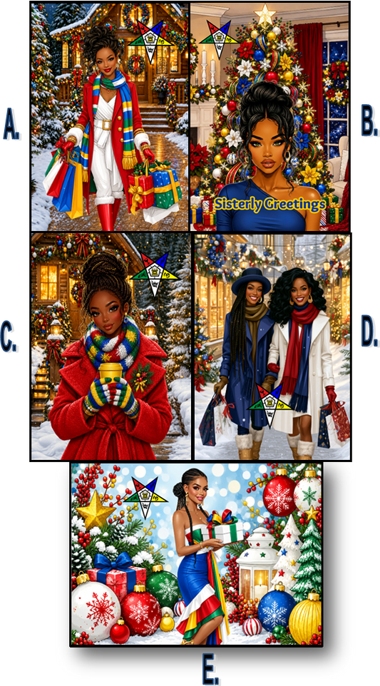 Order Of The Eastern Star Christmas Assortment Two