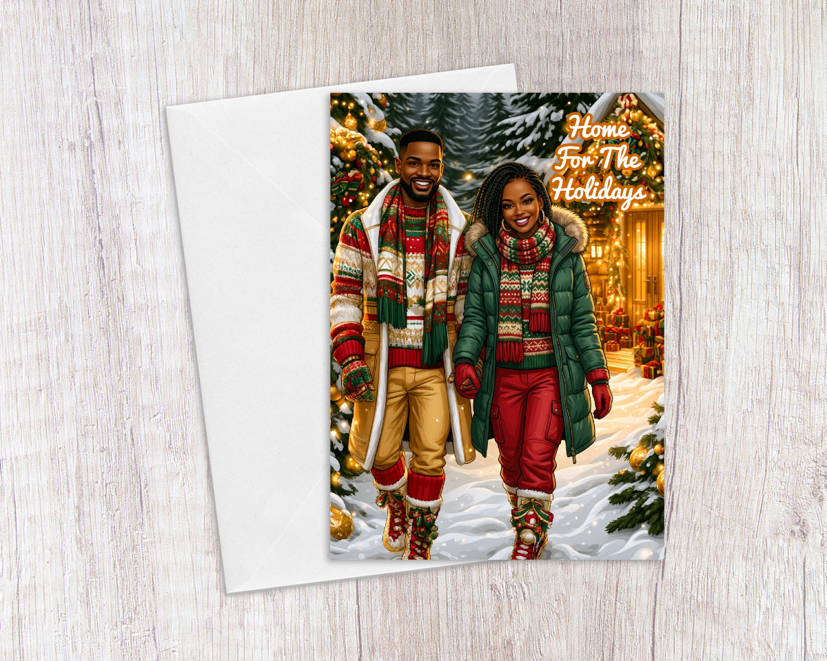 Home for the Holidays Christmas Card