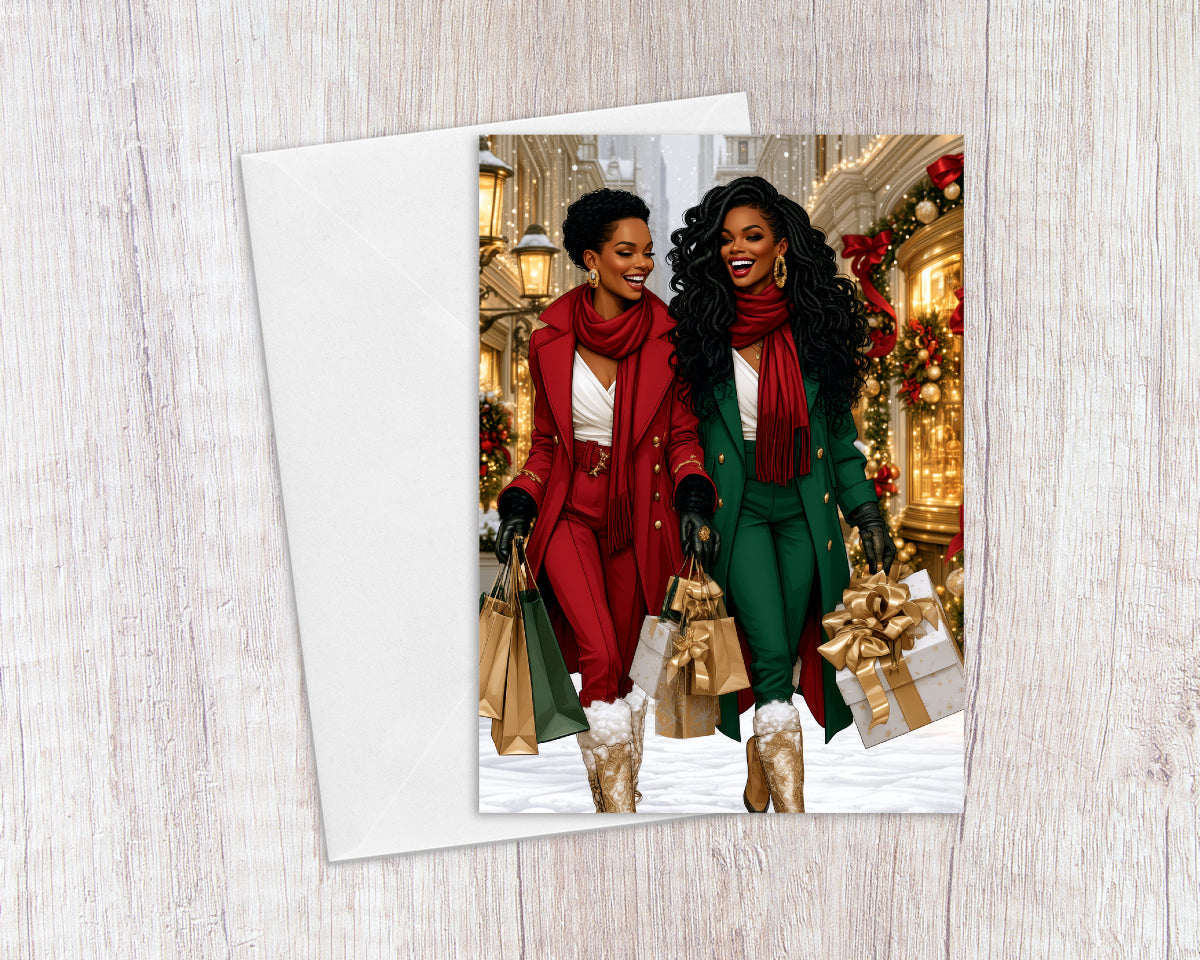 Celebrating The Season Together Christmas Card
