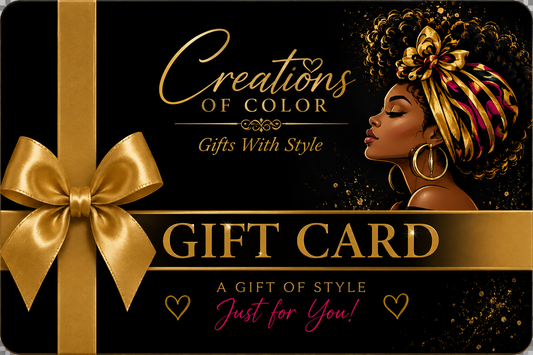 Creations Of Color Gift Card