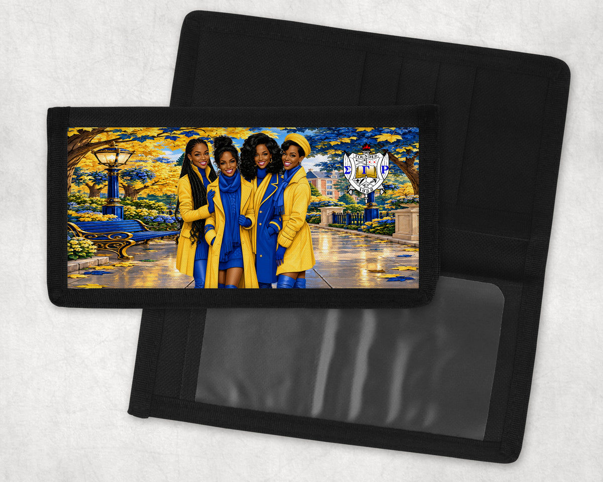 Sigma Ladies Checkbook Cover
