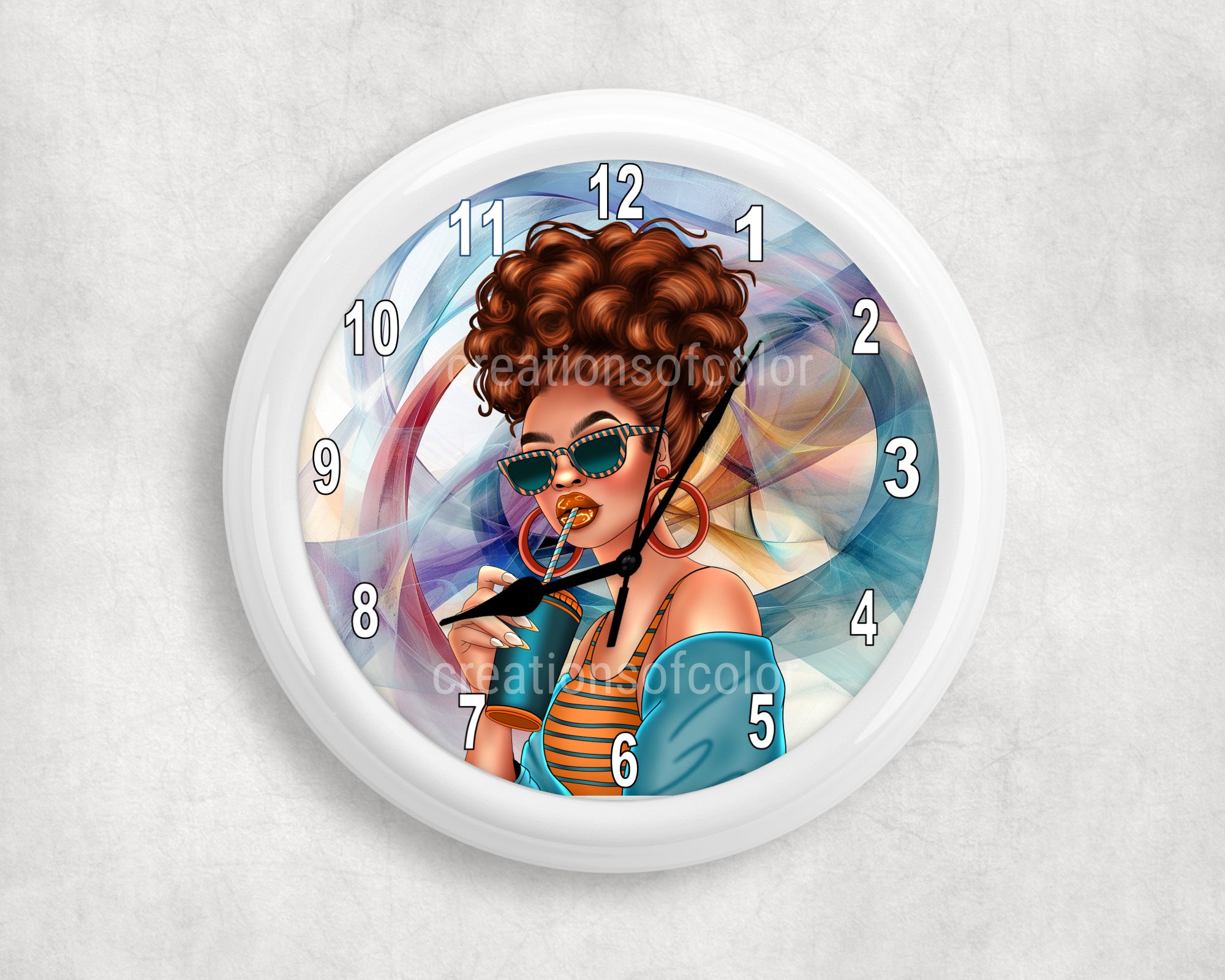 Time Out Clock – Creations Of Color