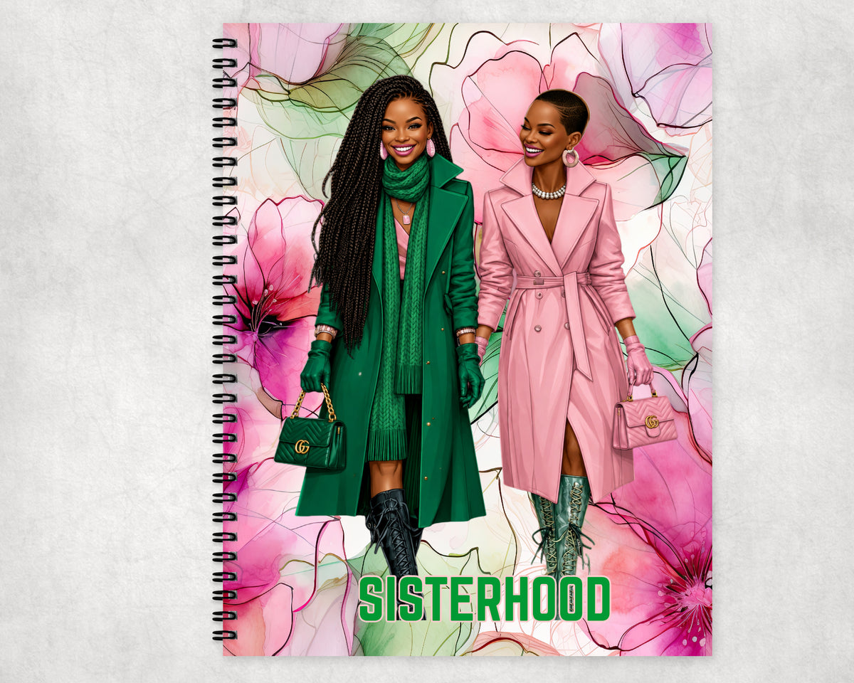 Sisterhood Friends Spiral Notebook