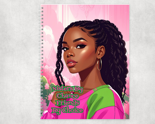 Sisters By Chance Composition Notebook