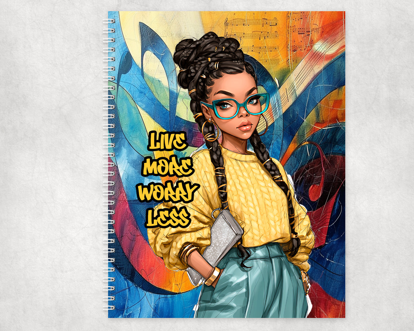 Live More Composition Notebook