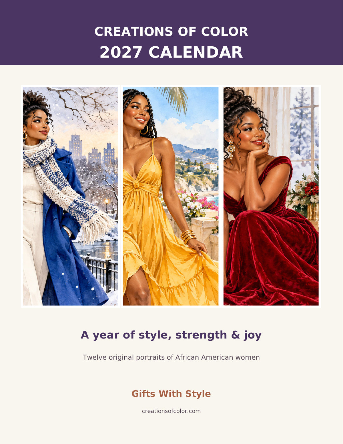 Creations Of Color 2027 Calendar