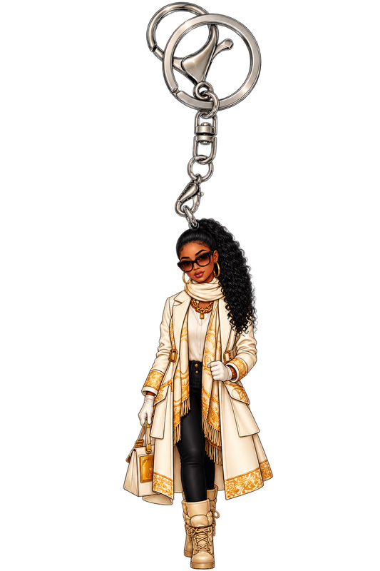Uptown Acrylic Keychain