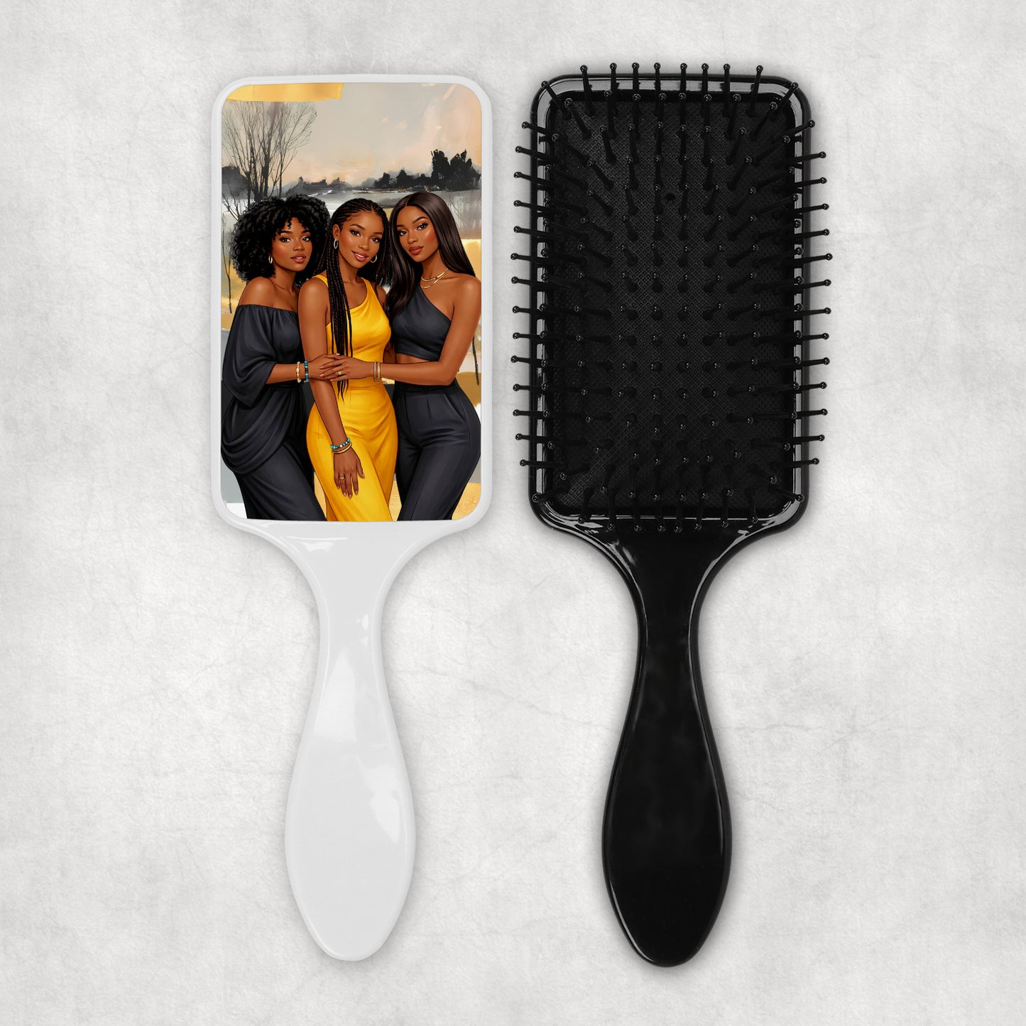 Sisters Together Hair Brush