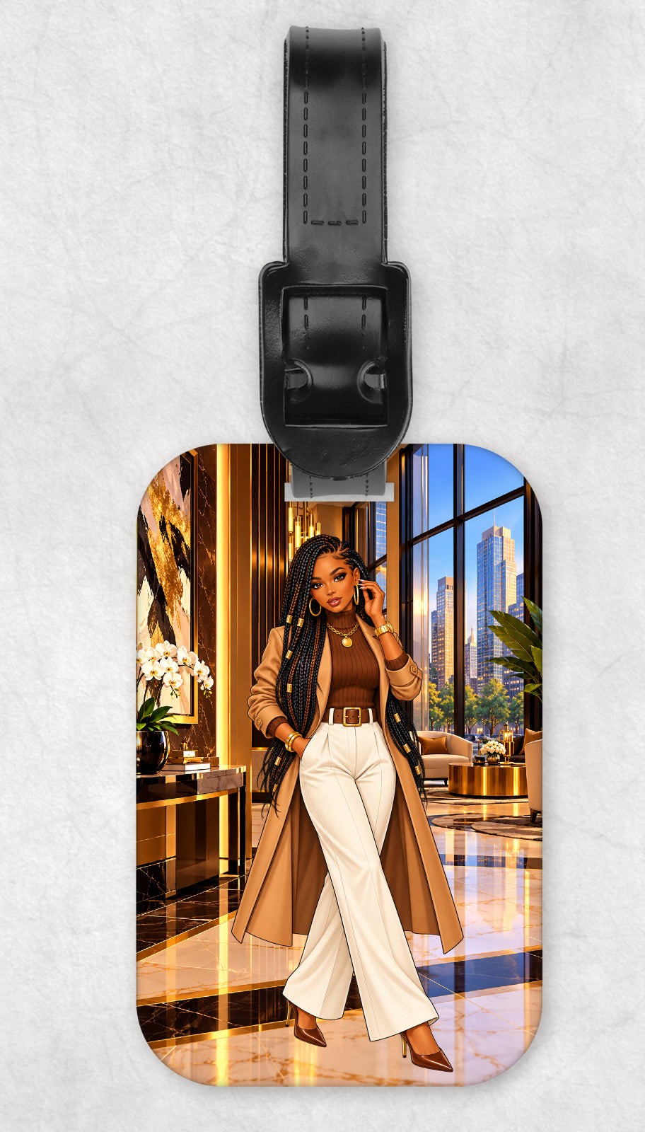 Amber Grace Luggage Tag