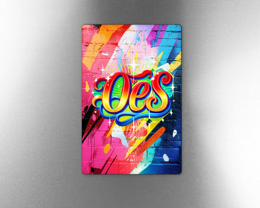 OES Letters Magnet