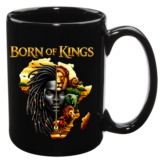 Born Of Kings 15 oz 3D Mug