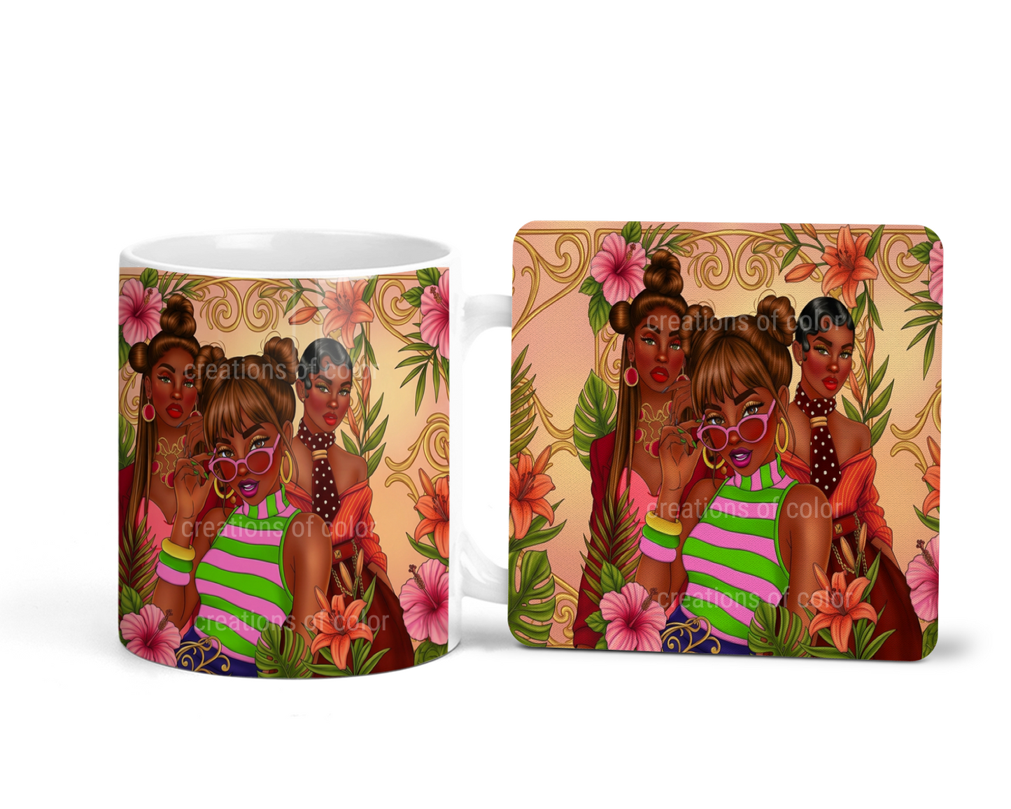 Just Us Mug/Coasters/Set