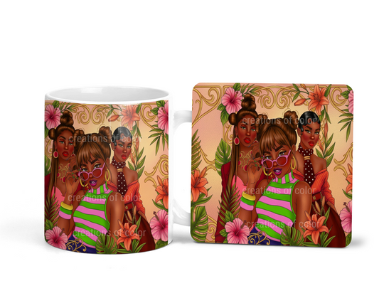 Just Us Mug/Coasters/Set