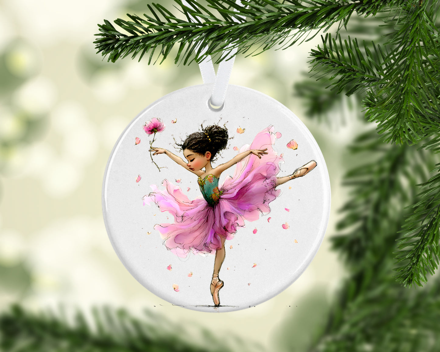 On My Toes Ballerina Ornament