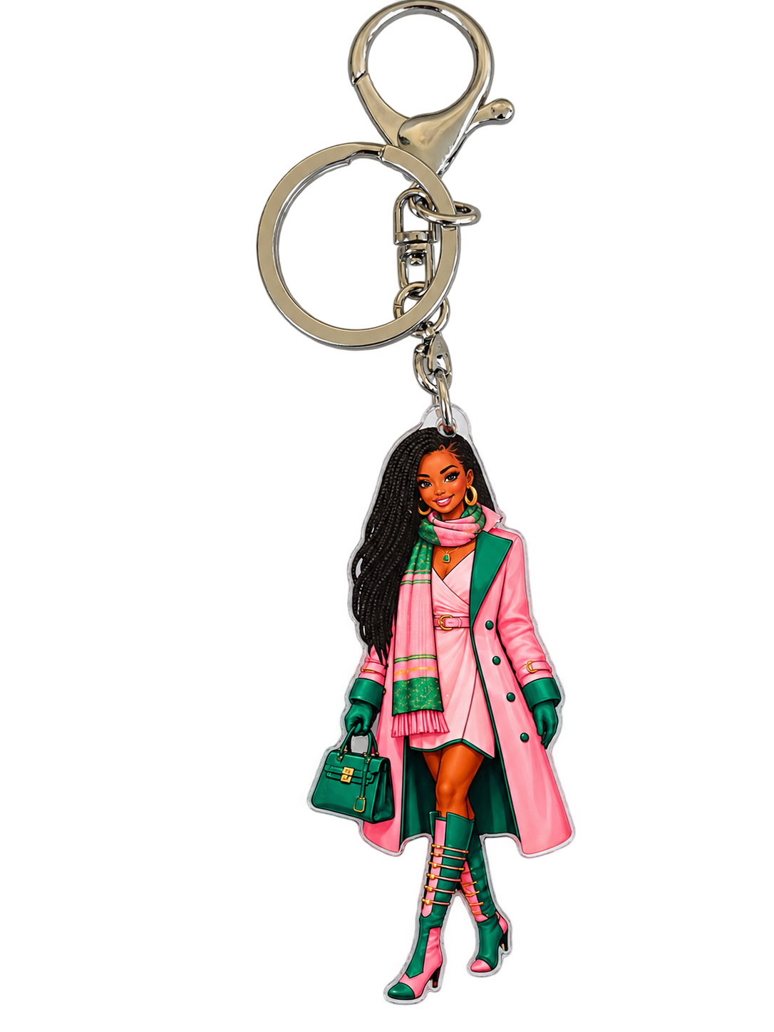 In Step Sisterhood Acrylic Keychain